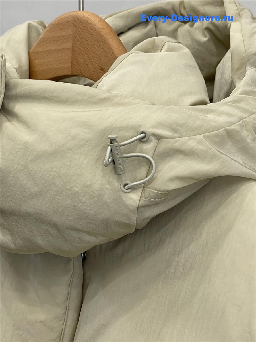 acne studios waist down jacket