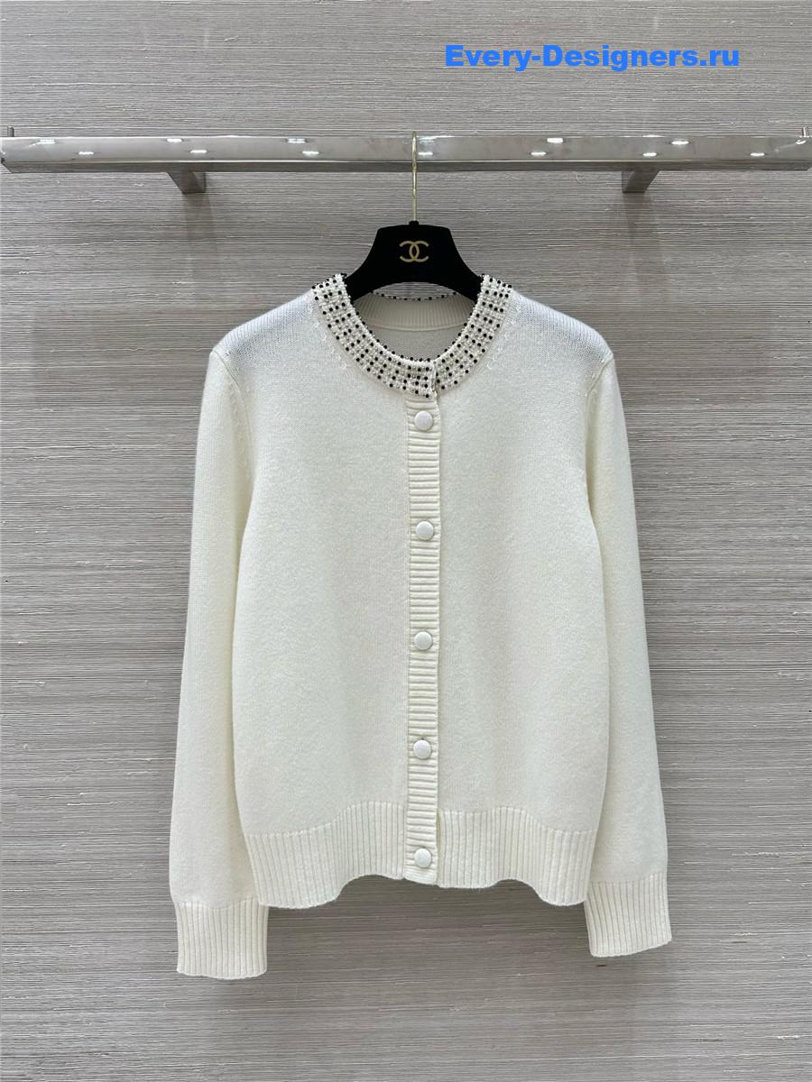 dior cashmere knitted cardigan