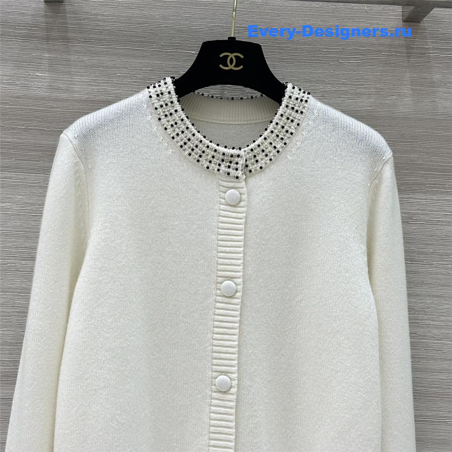 dior cashmere knitted cardigan