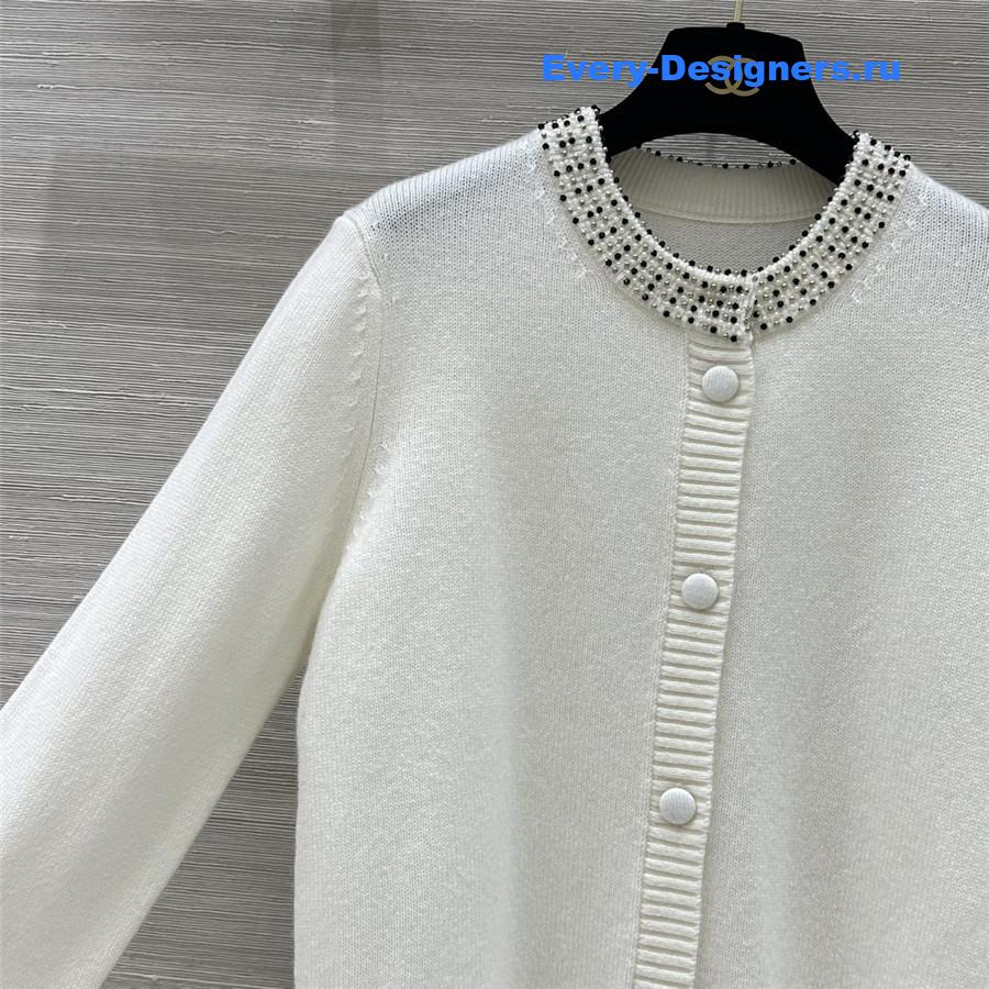 dior cashmere knitted cardigan