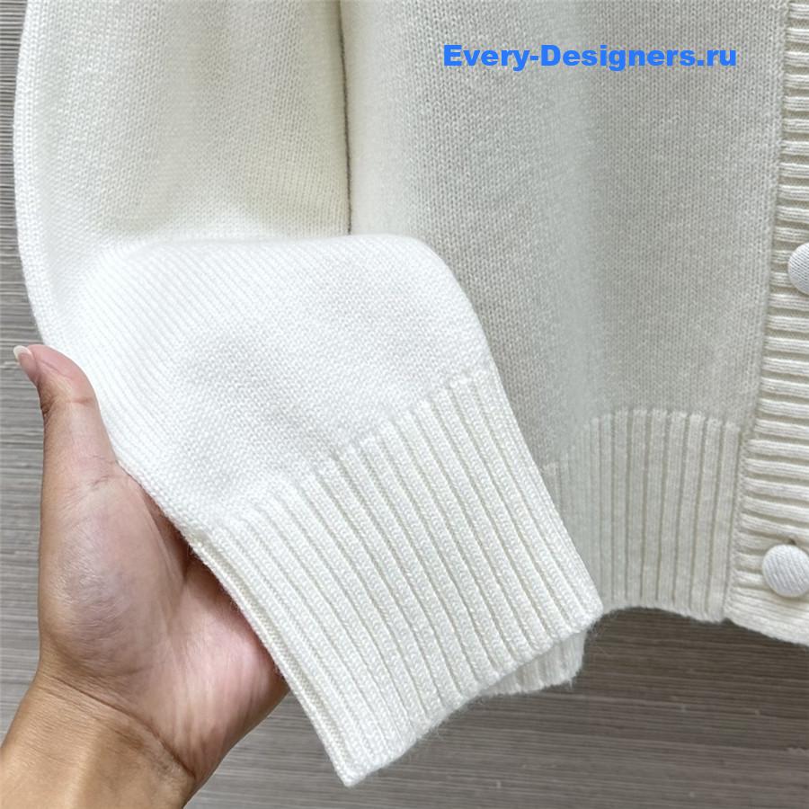 dior cashmere knitted cardigan