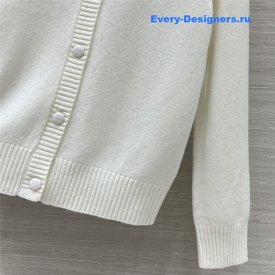 dior cashmere knitted cardigan