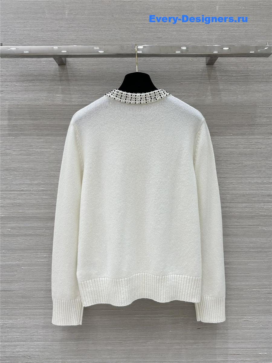 dior cashmere knitted cardigan