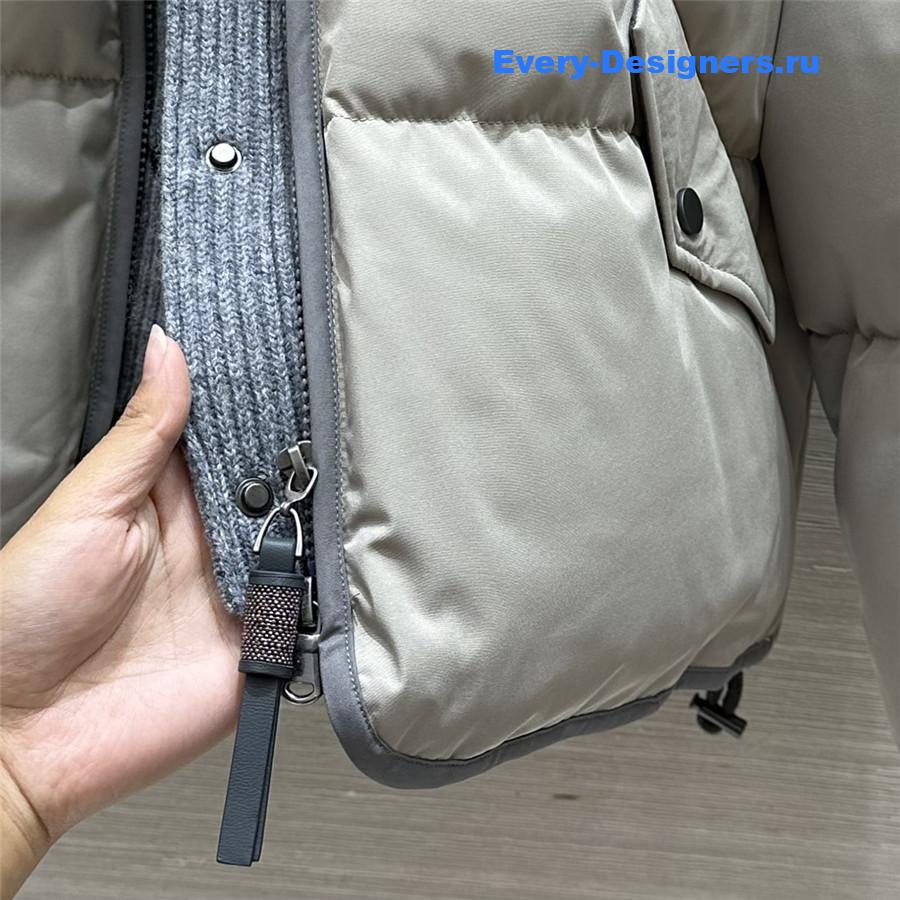 BC Cropped Down Jacket with Hood