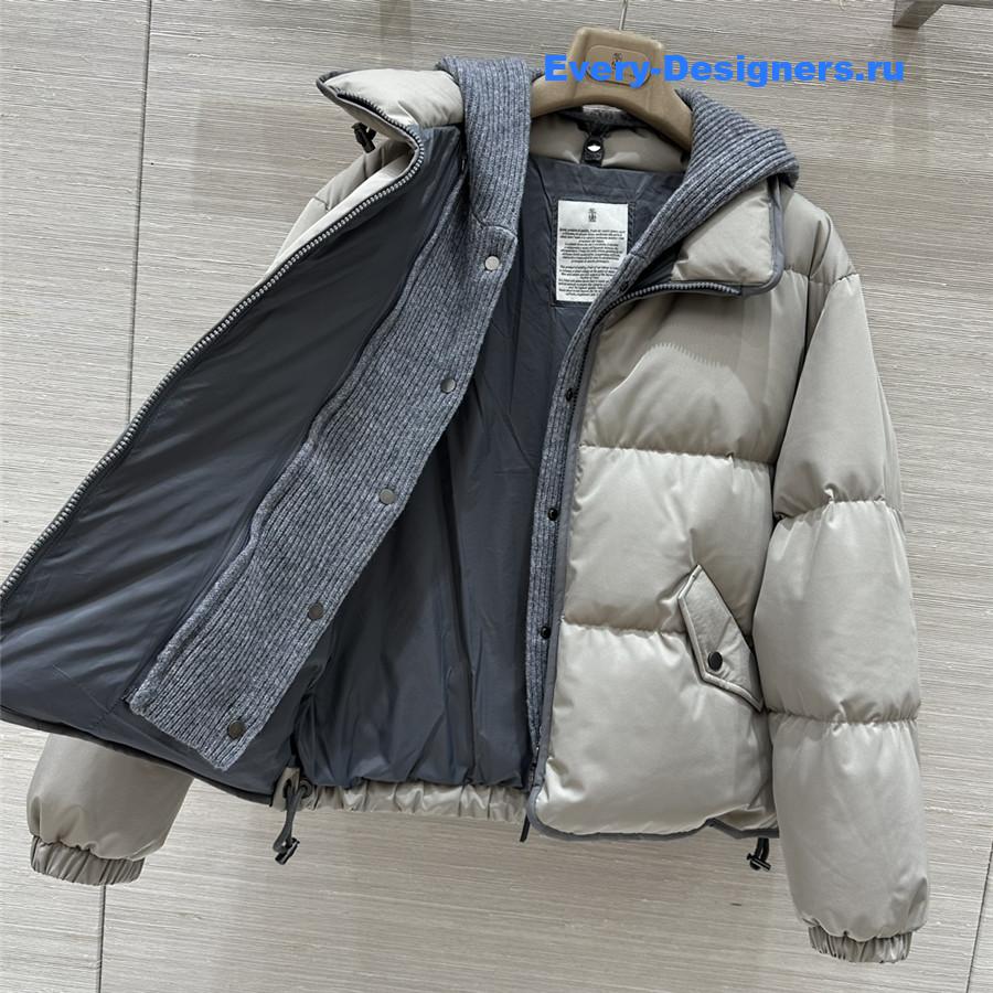 BC Cropped Down Jacket with Hood