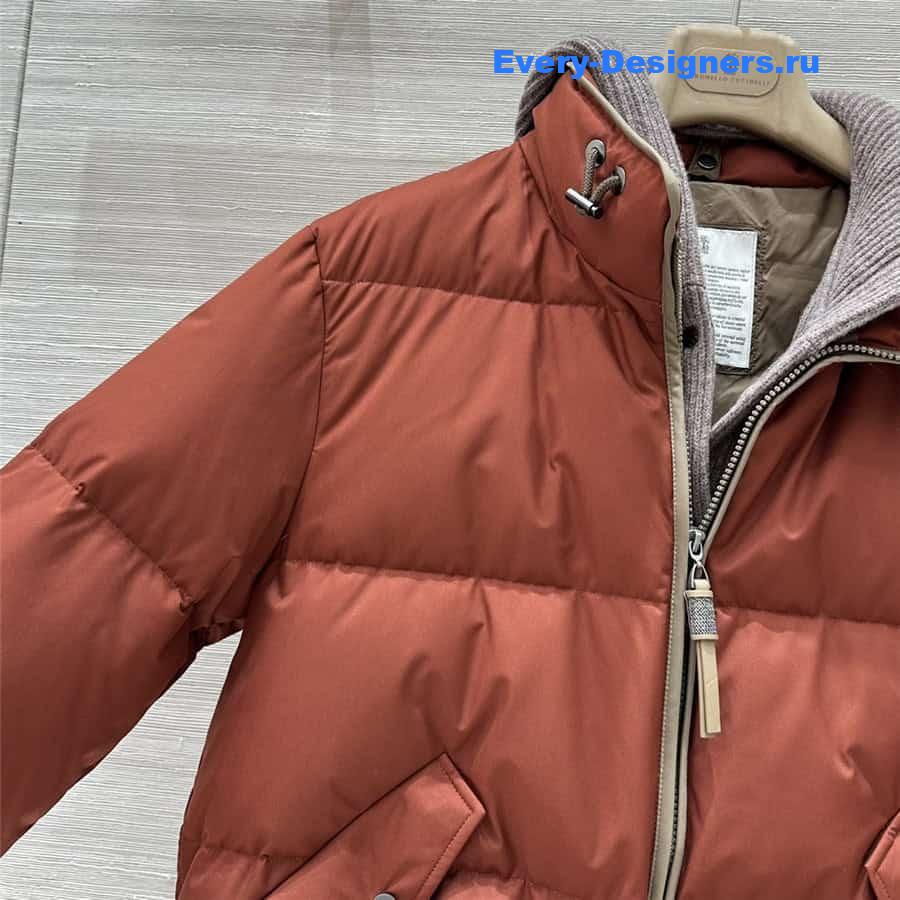 BC Cropped Down Jacket with Hood