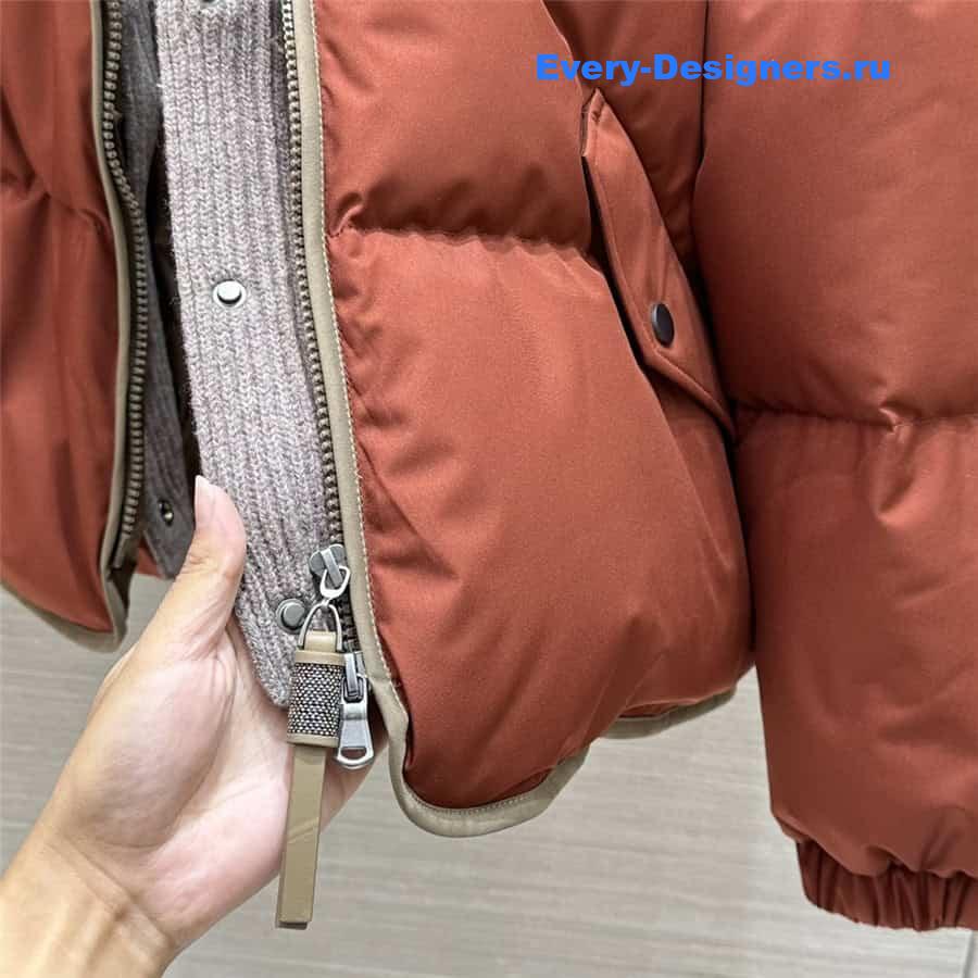 BC Cropped Down Jacket with Hood