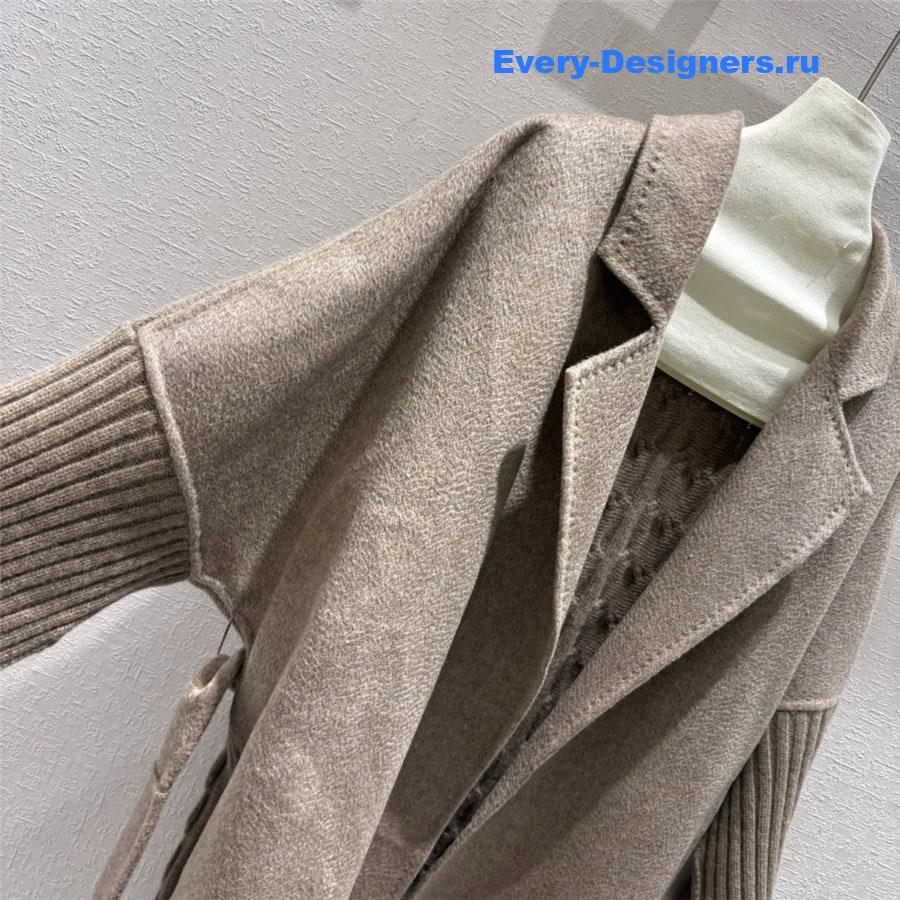 Vanitoo Long Cashmere Wool Coat