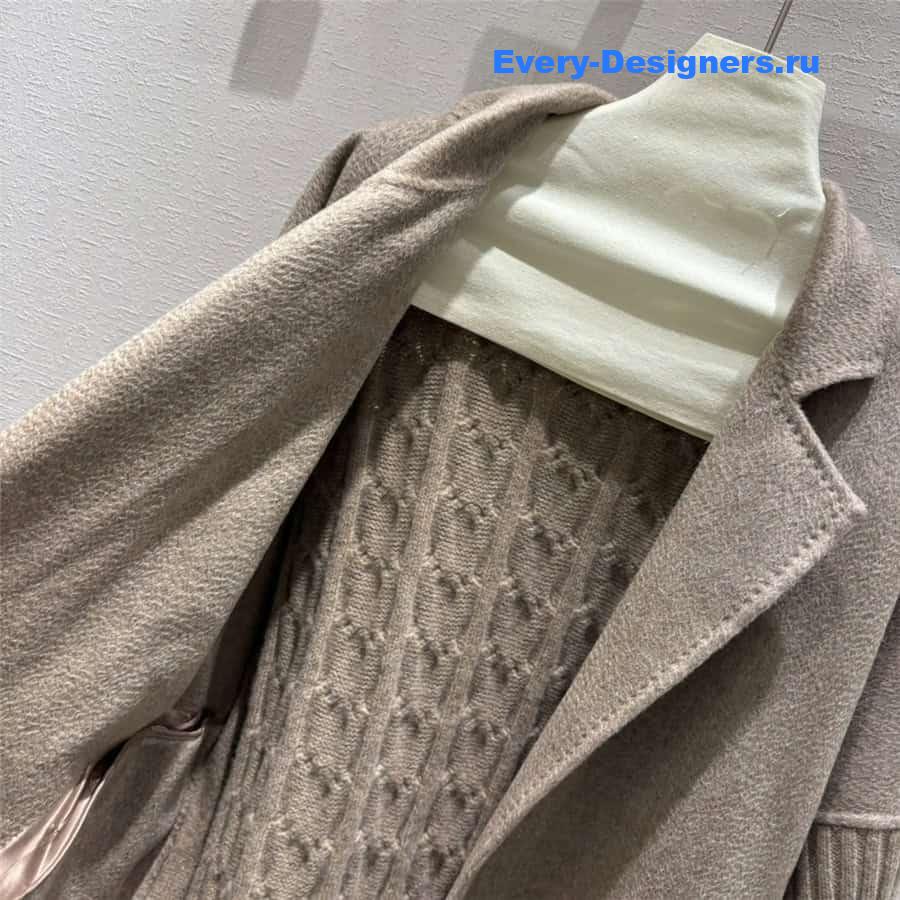 Vanitoo Long Cashmere Wool Coat