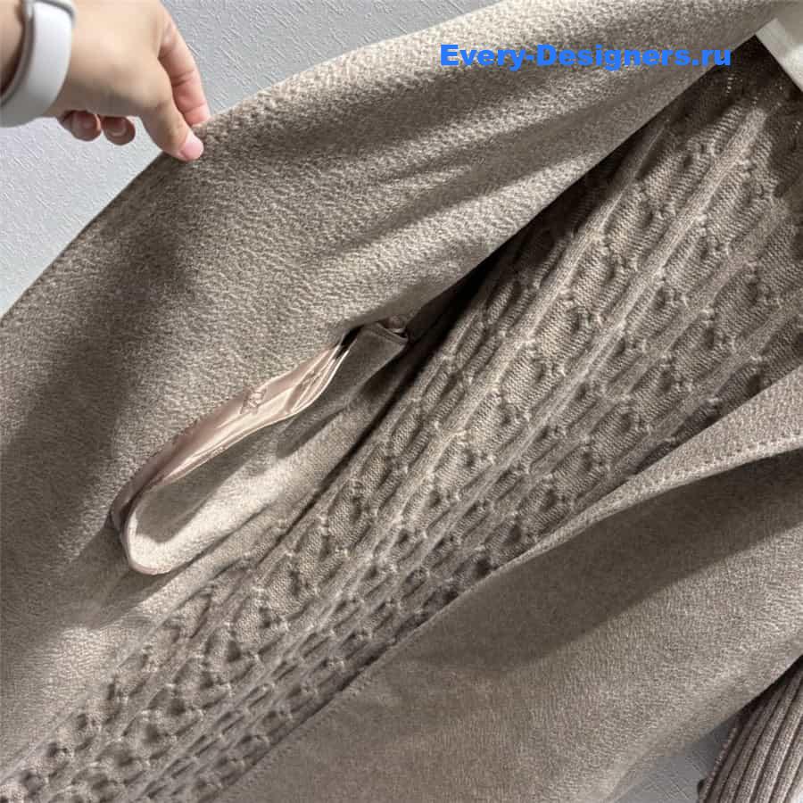 Vanitoo Long Cashmere Wool Coat