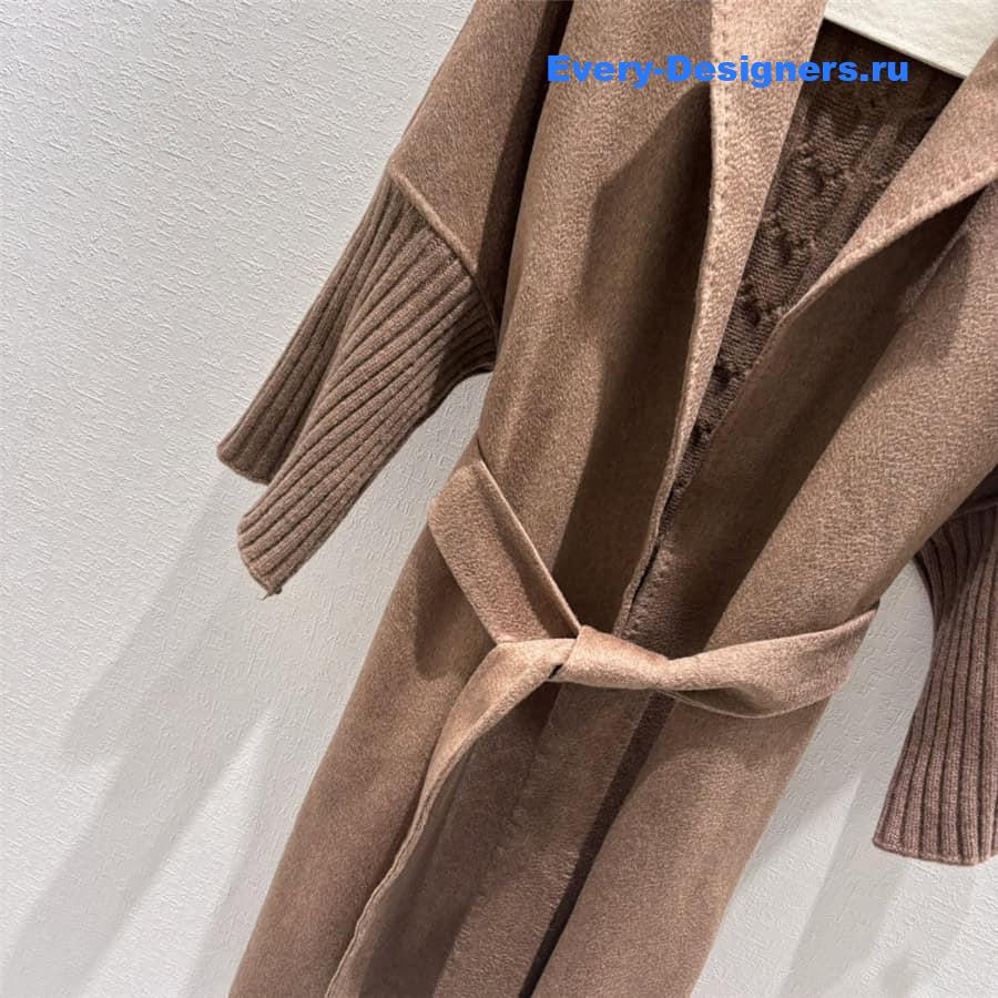 Vanitoo Long Cashmere Wool Coat