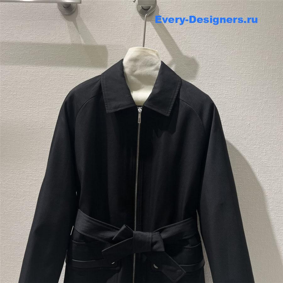 H**me5 waist trench coat