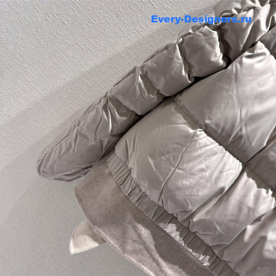 BC lapel two-piece down jacket