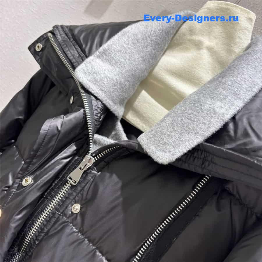 BC lapel two-piece down jacket
