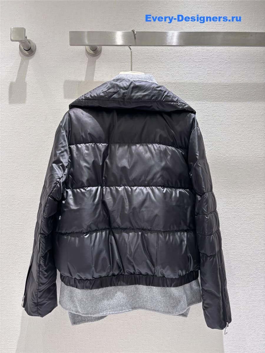 BC lapel two-piece down jacket