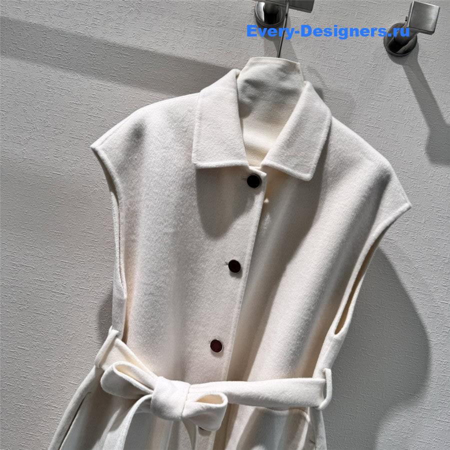 H**me5 belted vest jacket