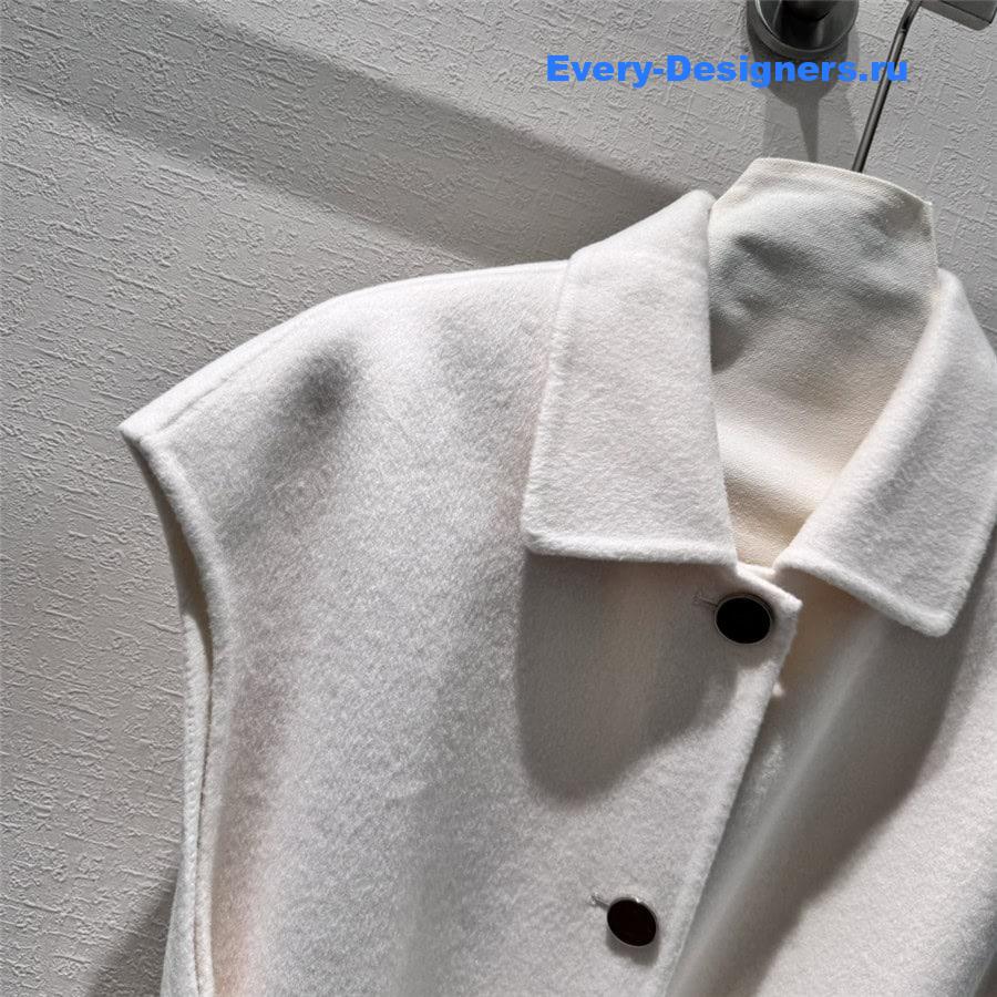 H**me5 belted vest jacket