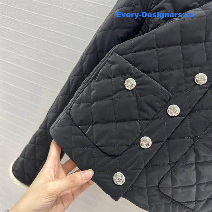 CC padded lapel jacket