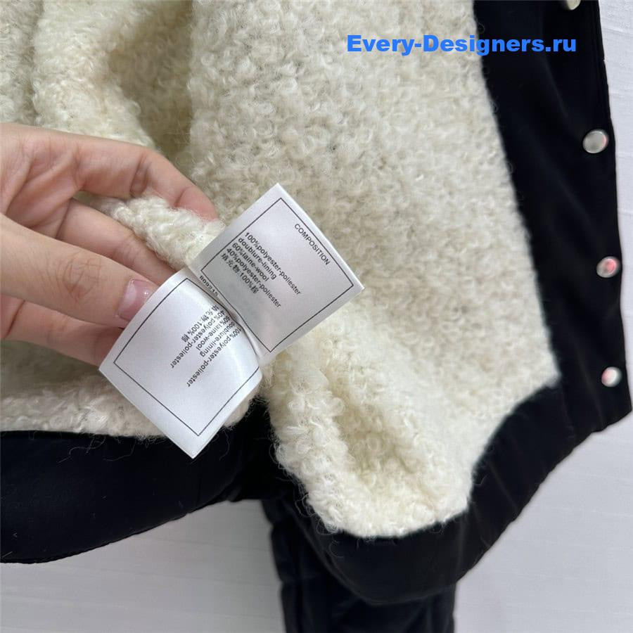 CC padded lapel jacket