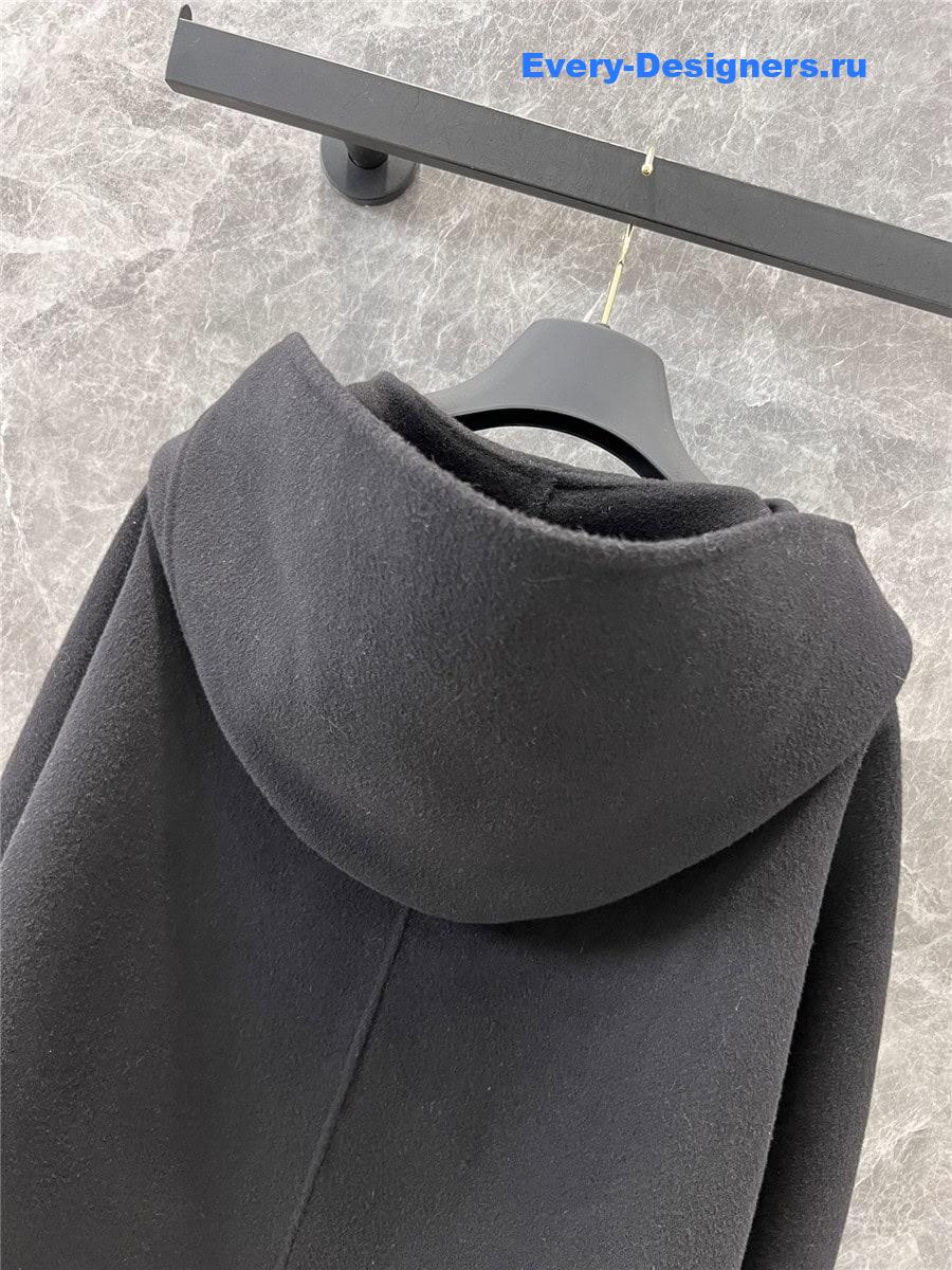 H**me5 studded cashmere coat