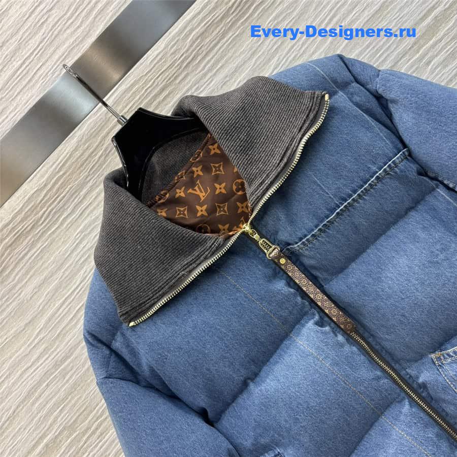 l0vis Vvtt0n lv short down jacket