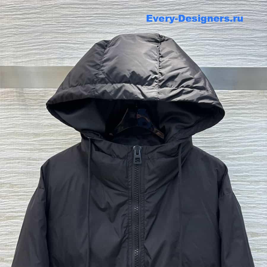 D10r hooded down jacket
