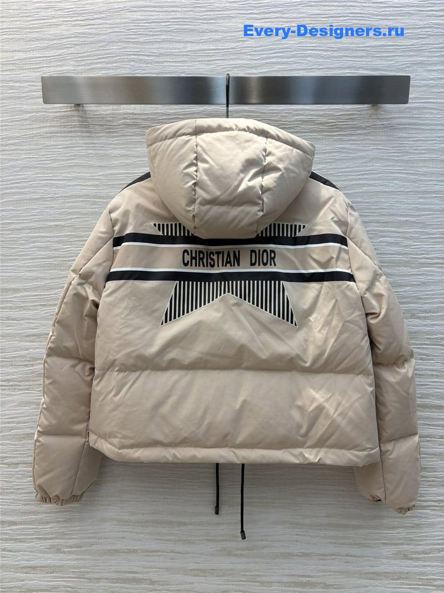 D10r D10ralps hooded cropped puffer jacket