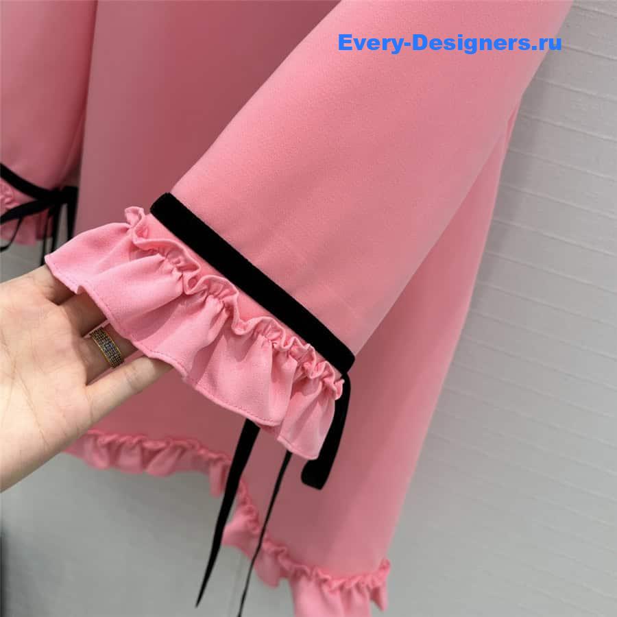 Va1e*ntin0 wide sleeve dress