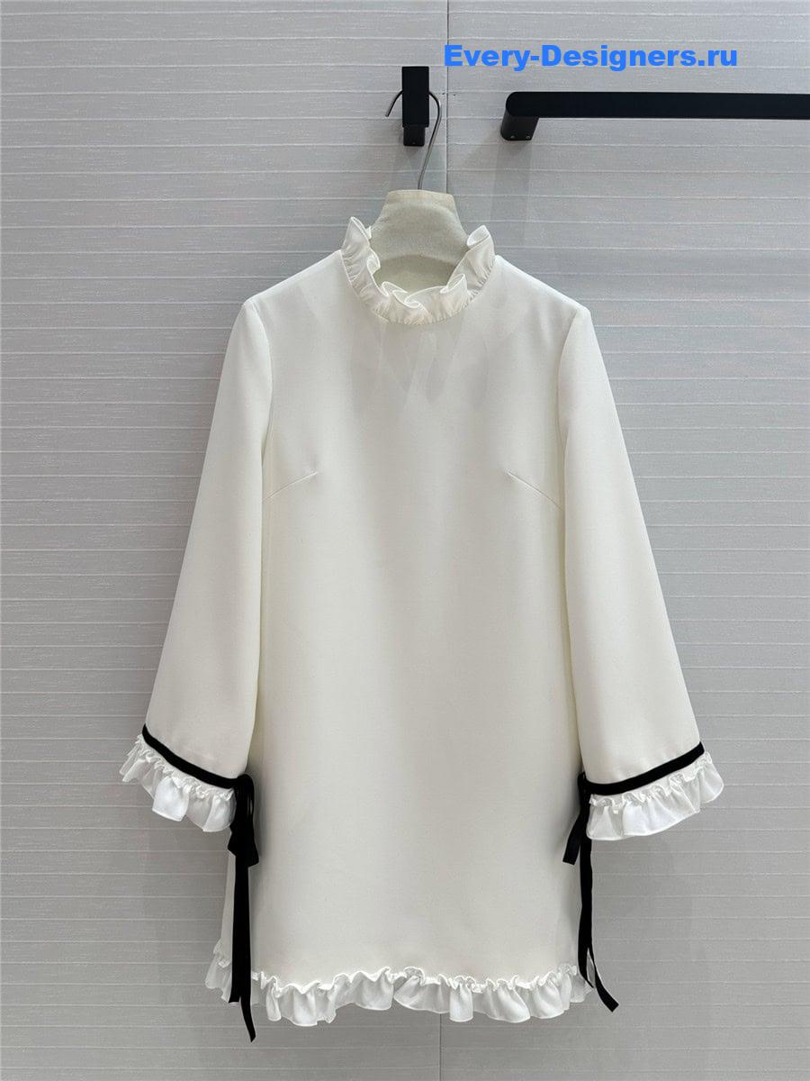 Va1e*ntin0 wide sleeve dress