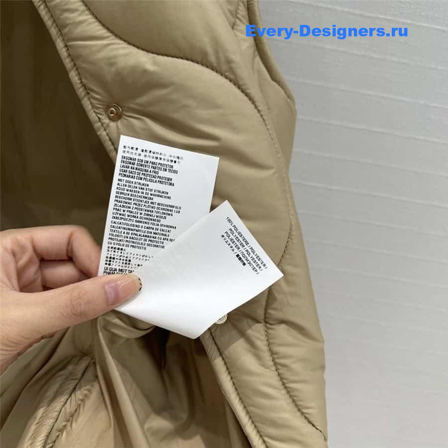 M1um1u quilted waistcoat