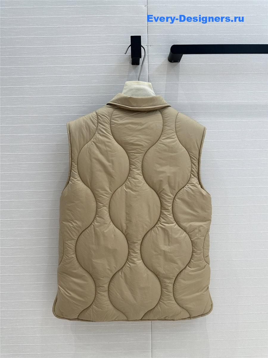 M1um1u quilted waistcoat