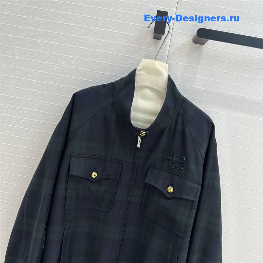 M1um1u drop shoulder jacket