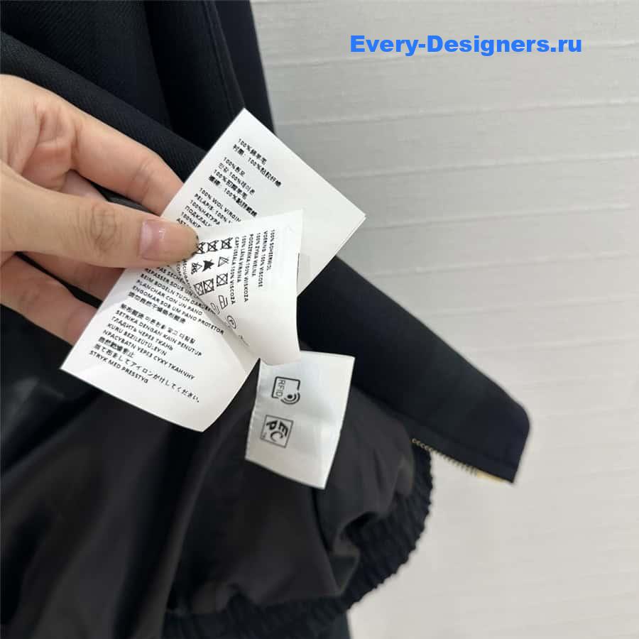 M1um1u drop shoulder jacket