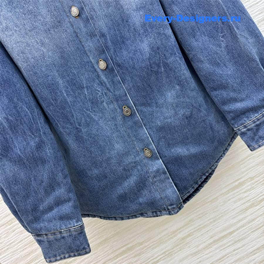Y51 quilted denim jacket