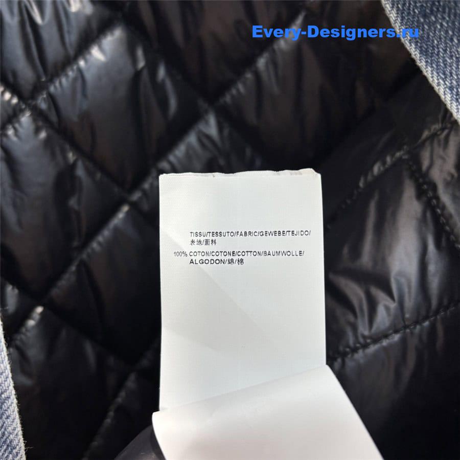 Y51 quilted denim jacket