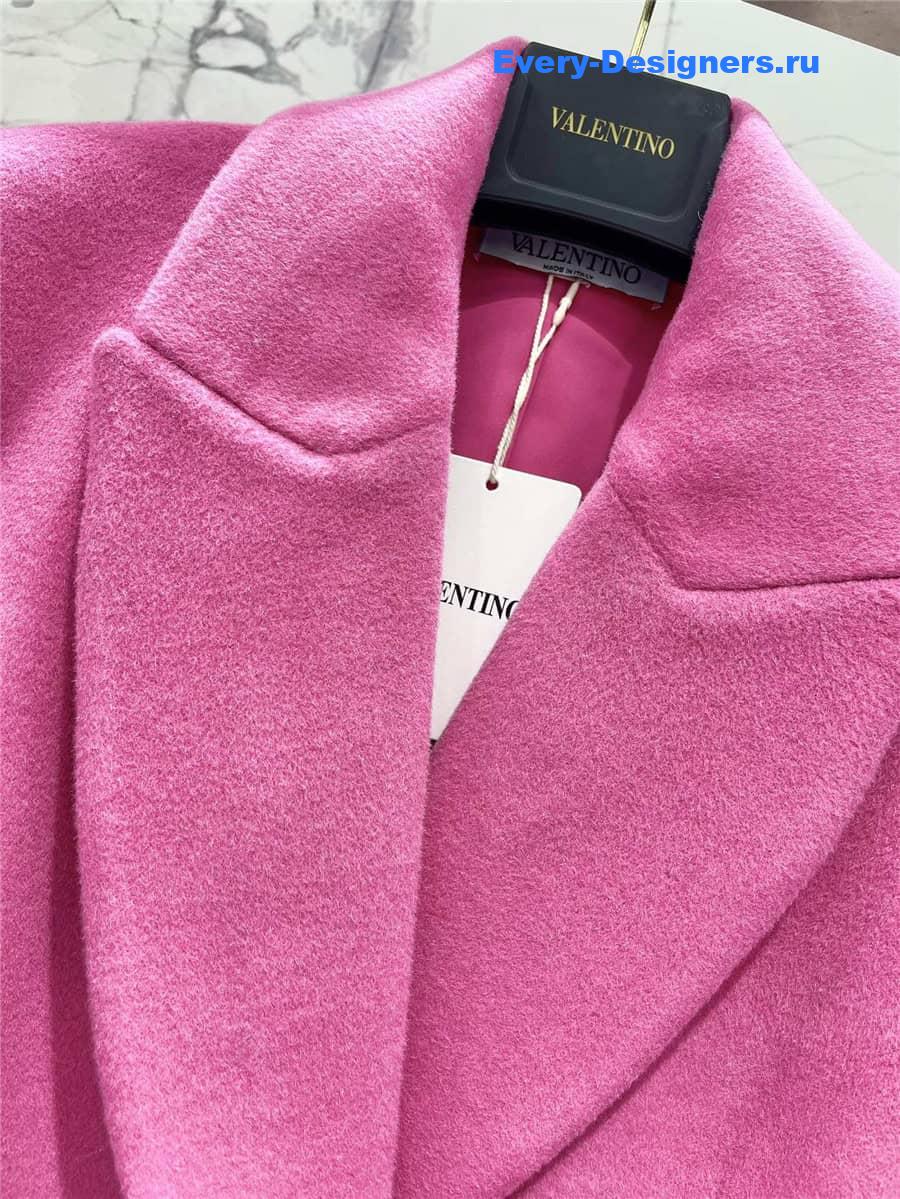 Va1e*ntin0 cashmere bow coat