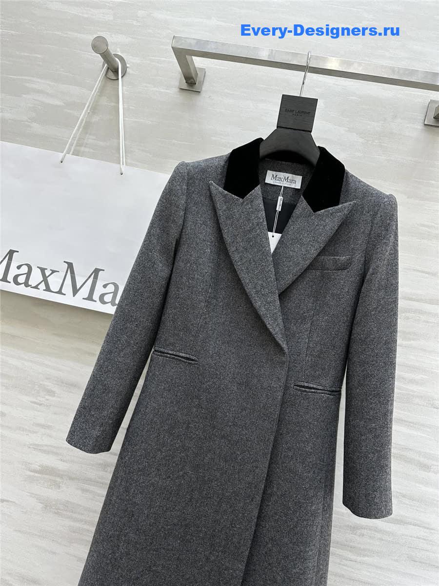 Vanitoo lapel long coat