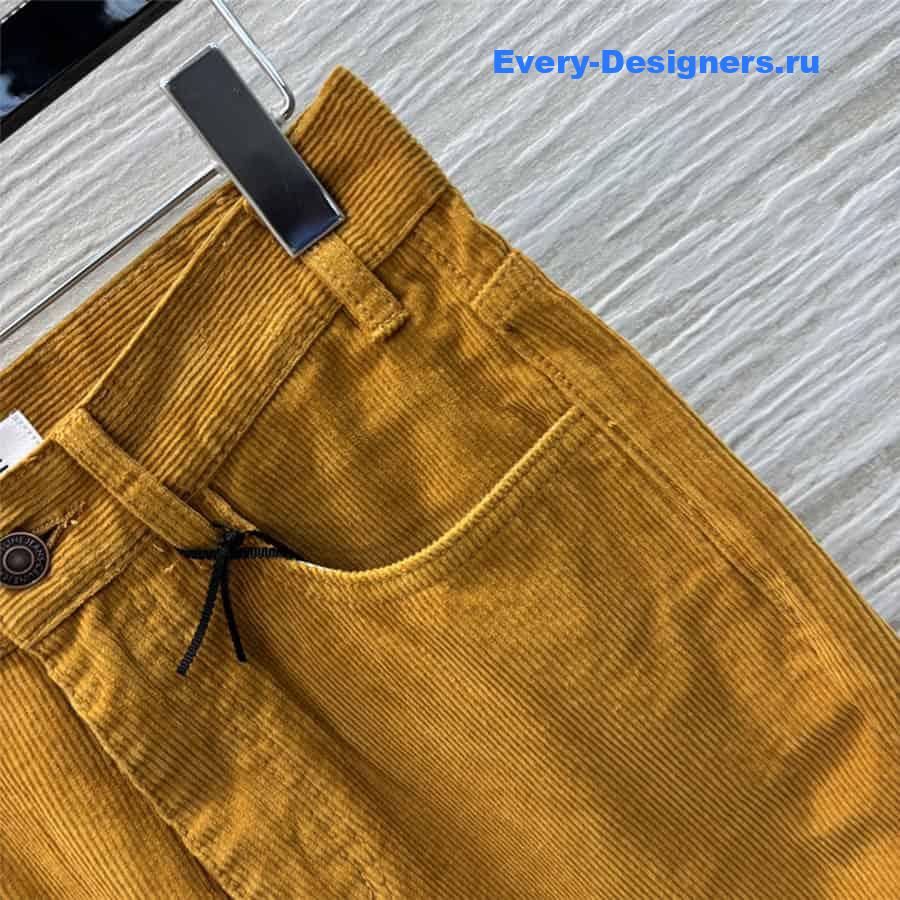Ce1i*e corduroy straight pants