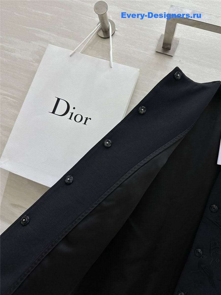 D10r embroidered silk vest