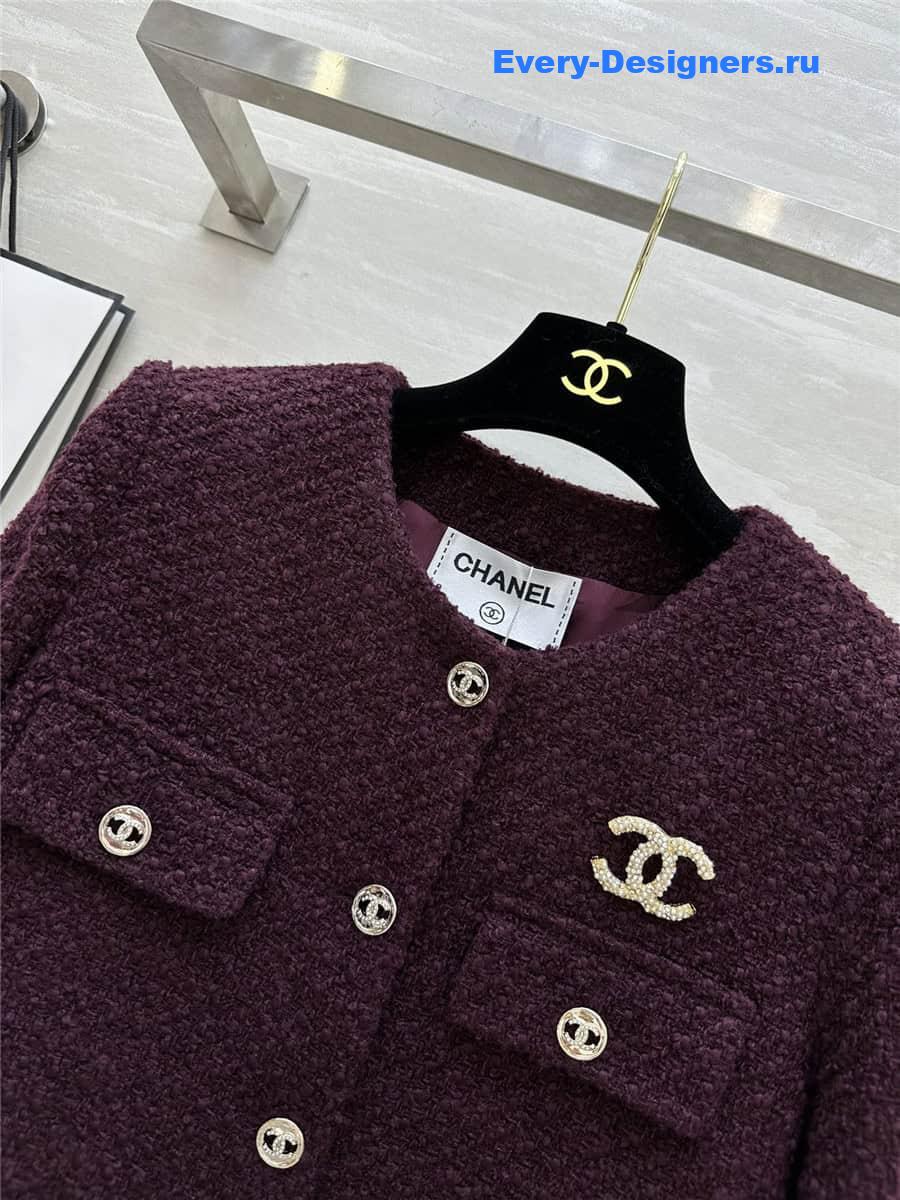 CC soft tweed jacket