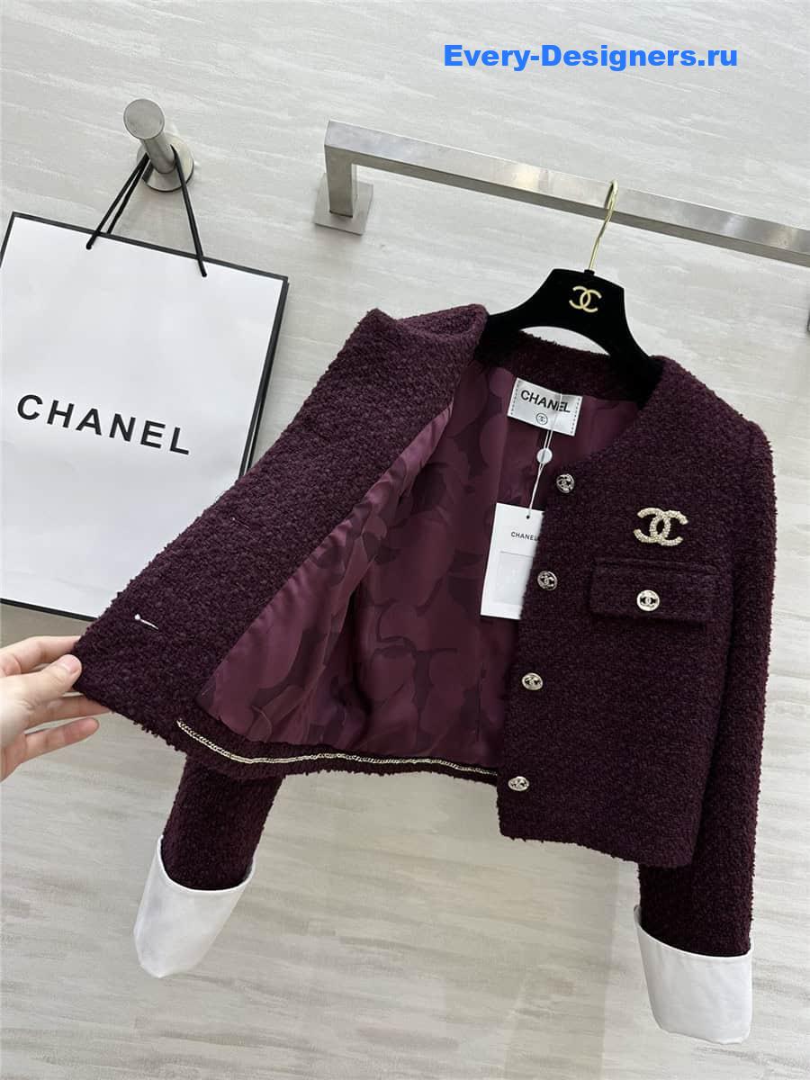 CC soft tweed jacket