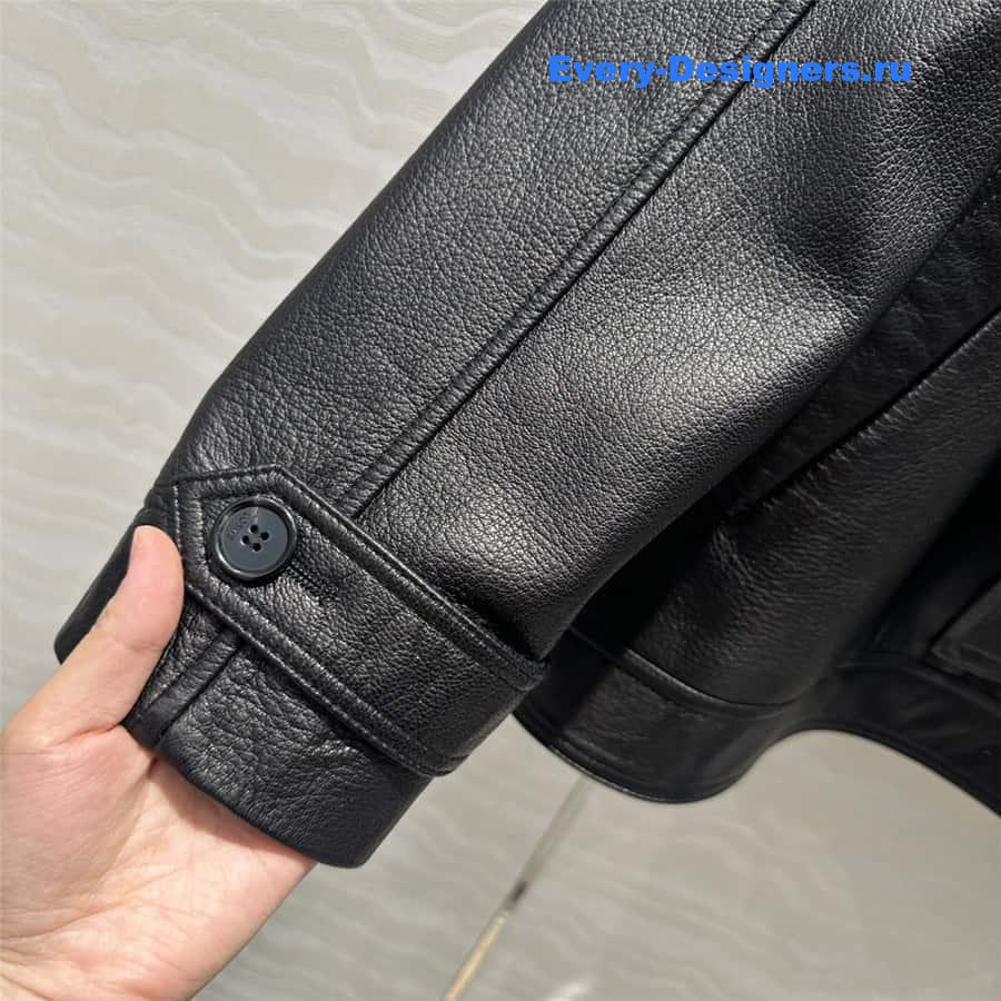 L0ew* leather jacket