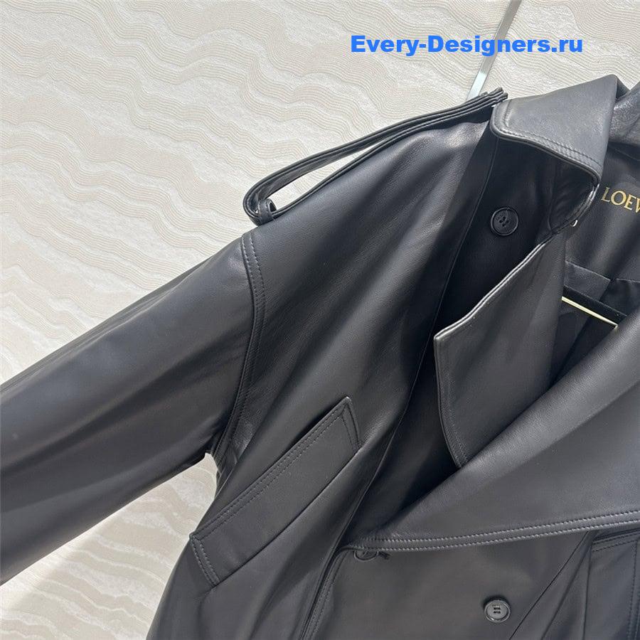 L0ew* leather jacket