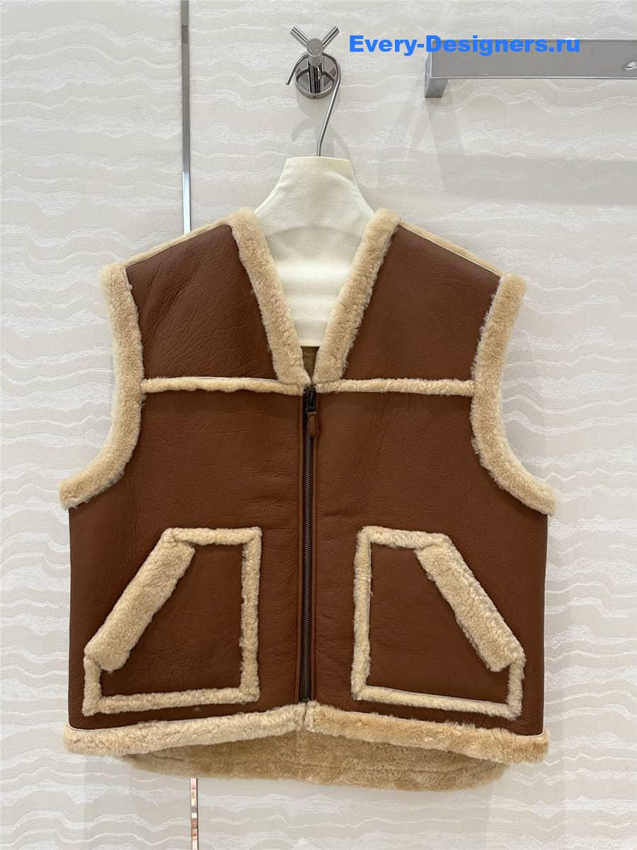 Ce1i*e jacket fur vest