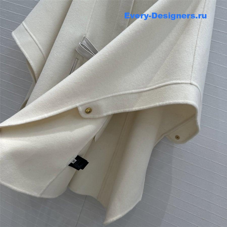 L0r0 P1ana cashmere cape coat