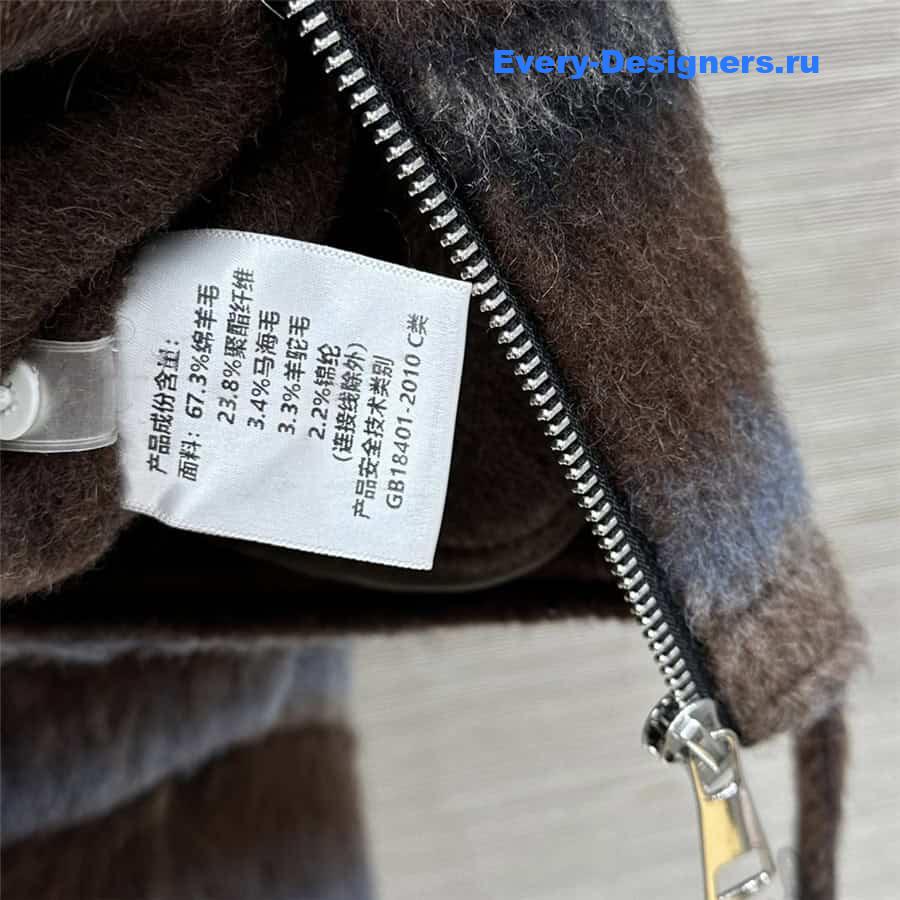 jil sander cashmere short coat