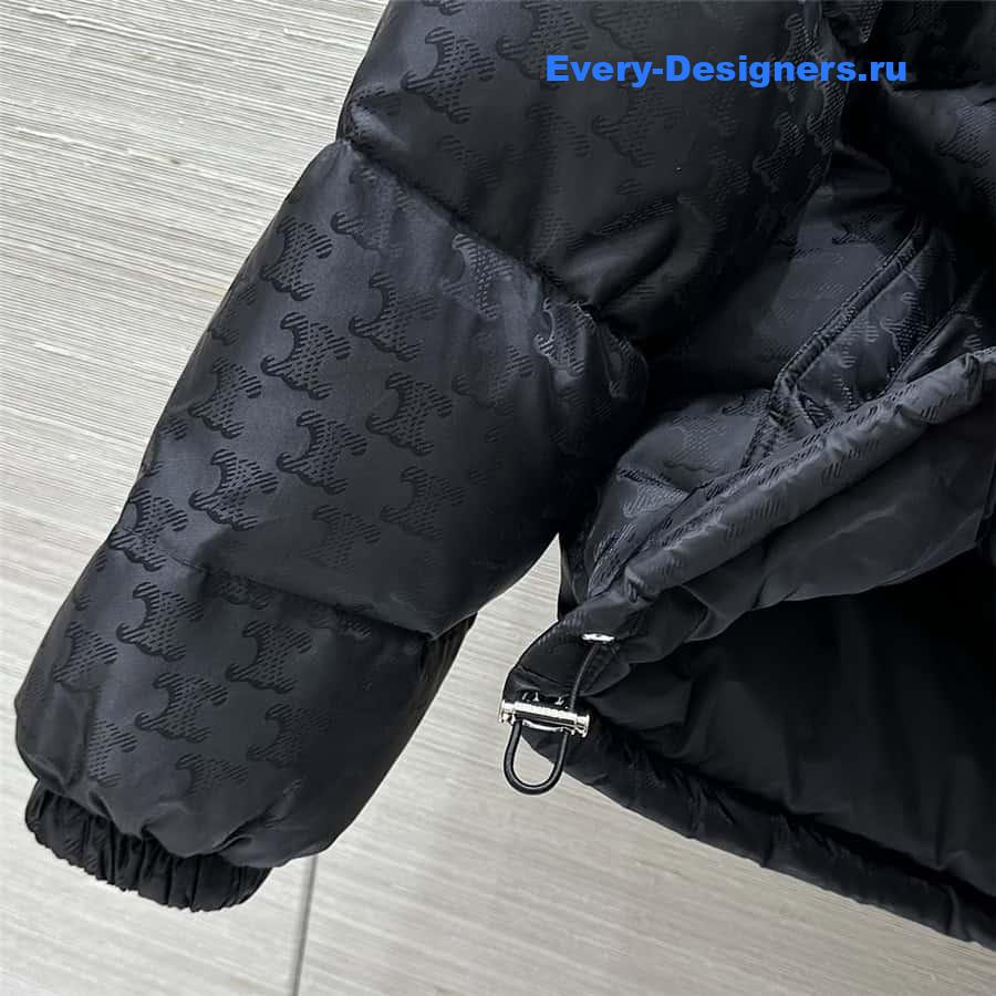 Ce1i*e quilted down jacket