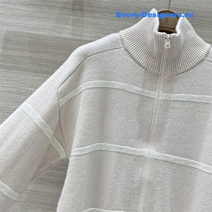 BC Cashmere Zip-Up Cardigan