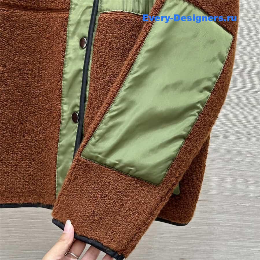 L0r0 P1ana curly cashmere coat