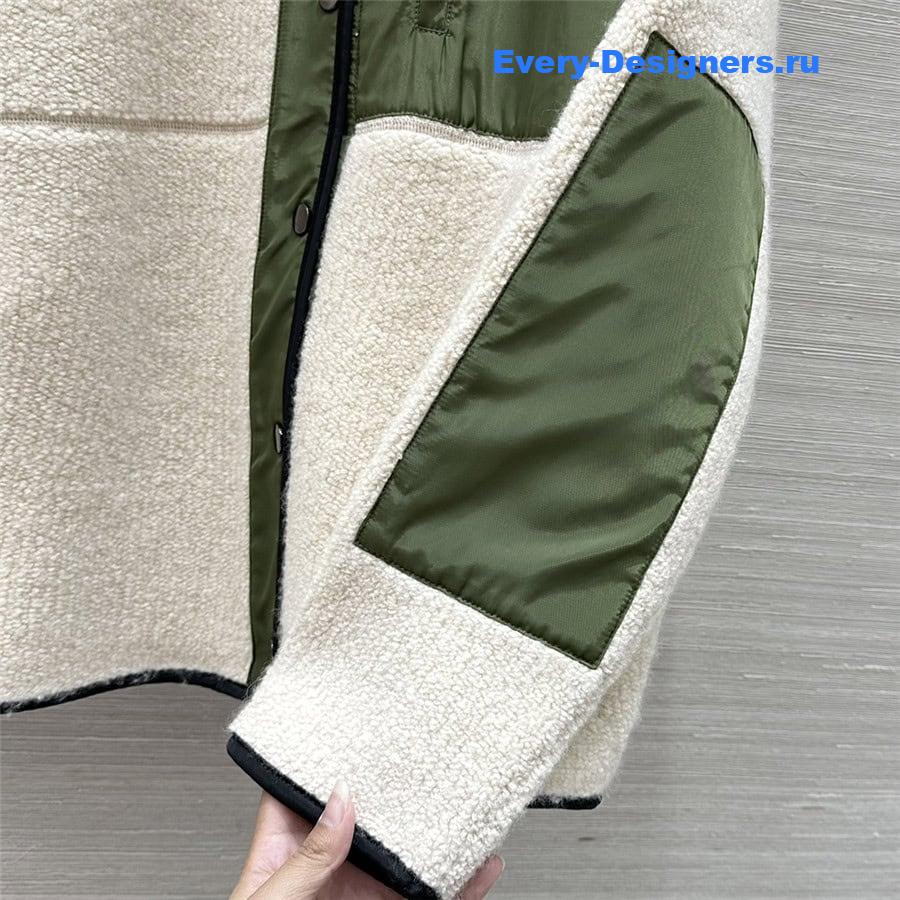 L0r0 P1ana curly cashmere coat